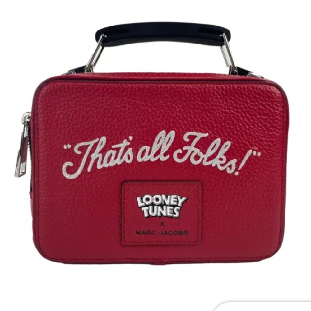 NWT! Marc Jacobs Limited Novelty Looney Tunes That's All Folks Camera Crossbody